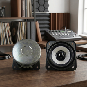 71 x 71 x 45(H)mm 10W Metal Frame Paper Cone 71mm Full Range Loud Speaker - Product Image 3