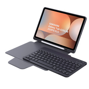 Clavier Bluetooth ultra-plat et mini <span class=keywords><strong>portable</strong></span> en gros d'usine avec pavé tactile caché et étui détachable pour <span class=keywords><strong>Samsung</strong></span> - Product Image 6