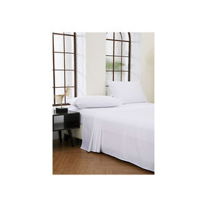 Rumah 4 buah sprei serat mikro untuk warna Solid lembut seperti set seprai katun Mesir 1800tc - Product Image 5