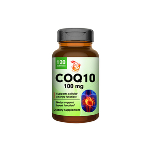 Gélules de Coenzyme Q10 personnalisées en usine pour stimuler la santé cardiaque et soutenir la fonction énergétique cellulaire - Product Image 1