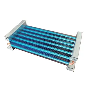 copper tube chiller condenser coil evaporator coil fin evaporator