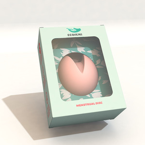 <span class=keywords><strong>Disco</strong></span> <span class=keywords><strong>Menstrual</strong></span> de Silicona de Grado Médico ECOAMOR MD01-5 al por Mayor, 65x73x35mm, 12g, Color Personalizable, Cuidado de la Salud Femenina - Product Image 3