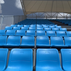Asiento con soporte fijo Silla fija Asiento de estadio de plástico Asiento de gimnasio Silla fija para <span class=keywords><strong>centro</strong></span> de <span class=keywords><strong>entrenamiento</strong></span> de estadio - Product Image 3