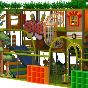 Parques Infantiles Comerciales con Temática de Dinosaurios, Equipos de Juego Suave para Niños, Parque Infantil Interior con Toboganes Grandes en Venta - Product Image 3
