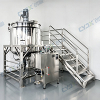 Equipo Automático CYJX para la Fabricación de Cosméticos, Máquina para Hacer Jabón Líquido Lavavajillas, Tanque de Corte y Homogeneización, Nuevo
