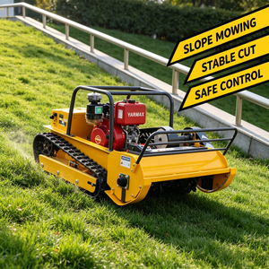CE EPA Gas-Raupenmäher mit Fernbedienung, RC-Roboter-Grasschneider für Landwirtschaft, Garten und Böschungsmähen - Product Image 4