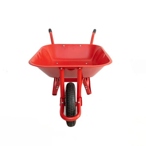 China Factory Price Heavy Duty 130kg Load Construction Wheelbarrow in Southeast Asian Market