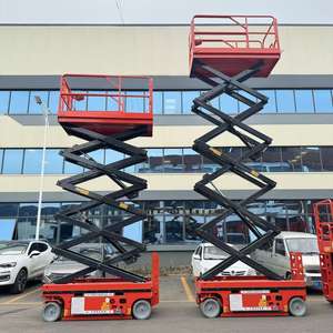 Elevador de tijera eléctrico Mesa de elevación móvil autopropulsada Plataforma de trabajo aéreo CarTables de elevación hidráulica con CE ISO - Product Image 4