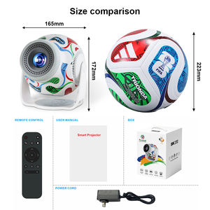 Topleo Mini Projecteur Portable Cinéma Intelligent Android 11 LED 4K Wifi Mini Projecteurs pour Présentations Hy300 Pro+ Android Mini - Product Image 6