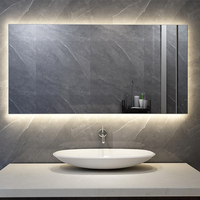Panneau chauffant infrarouge en verre sans cadre Design mural moderne