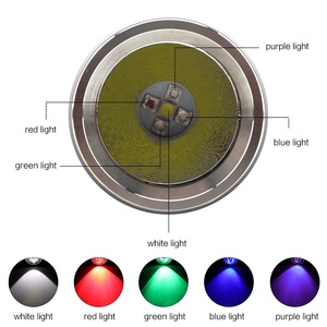 <span class=keywords><strong>Linterna</strong></span> táctica de grado <span class=keywords><strong>militar</strong></span> 1200 Lumen IP68 de caza luz de la <span class=keywords><strong>antorcha</strong></span> - Product Image 2