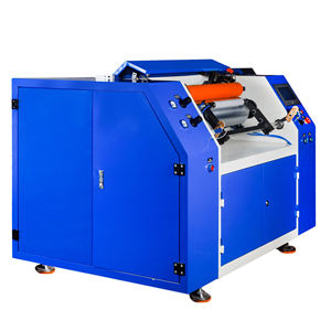 Machine de rembobinage de film de sortie d'usine toute nouvelle ligne de déchirure de film plastique facile à utiliser petite enrouleuse - Product Image 2