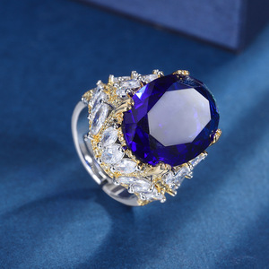 Женское кольцо с золотым покрытием, 15 х20 - Product Image 2