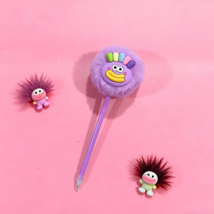 Bolígrafo de Peluche con Diseño de Boca de <span class=keywords><strong>Salchicha</strong></span> Divertida y Ojos de Monstruo, Escritura Suave, Regalo para Estudiantes, Hecho en China - Product Image 4