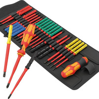 Juego de Destornilladores Kraftform Kompakt VDE Big Pack 1, 26 Piezas con Código de Color - 006617, Larga Vida Útil