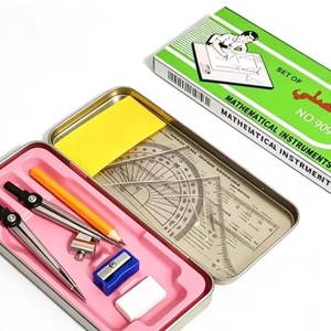 No.909 Hot Sale in African Market School Supply High Quality Metal Math Student Examination Compass Set - Product Image 1