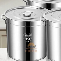 Conteneur chauffe-plats robuste, grande capacité, isotherme, pour eau et soupes, idéal pour restaurants et événements | Directement de l'usine