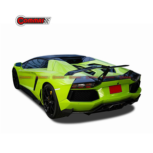 ชุดแต่งคาร์บอนไฟเบอร์สไตล์ RZ สำหรับ Lamborghini Aventador LP700 ประกอบด้วยกันชนหน้า-หลัง สเกิร์ตข้าง และสปอยเลอร์หลัง สำหรับการอัพเกรด - Product Image 3