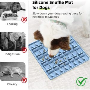 Alfombrilla de Silicona Superdesign para Perros Medianos, Comedero Lento, Alfombrilla de Forrageo, Suministros de Entrenamiento para Mascotas - Product Image 3