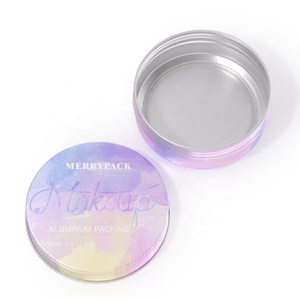 60ml 68*25mm 2oz Gradual Change Cosmetics Tin Hand Face Cream Lip Balm Tin Container Aluminum Tin Can - Product Image 3