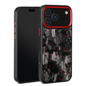 Étui de protection en fibre d'aramide véritable avec logo personnalisé, en métal et carbone, pour iPhone 16 Pro Max, dernier <span class=keywords><strong>accessoire</strong></span> de téléphone portable - Product Image 3