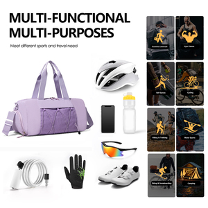 Chất Lượng Cao Unisex Thể Thao Phòng Tập Thể Dục Túi Trọng Lượng Nhẹ Malas De Viagem Tùy Chỉnh Vải Thô Túi Du Lịch Phòng Tập Thể Dục Túi Phụ Nữ Bolsos De Viaje - Product Image 4