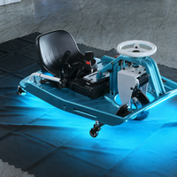 Karting électrique à grande vitesse pour drift, kart de course intérieur/extérieur avec vitesse réglable pour enfants et adultes
