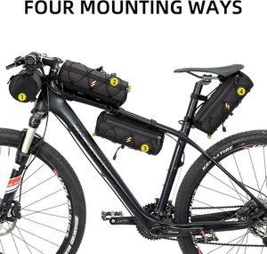 Bolsa para manillar de bicicleta Source Factory con montaje de liberación rápida y compatibilidad con teléfono inteligente, muestra gratuita - Product Image 4