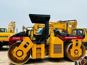 Compactadora de Doble Tambor Estática Dynapac CC422 y CA30D Usada con Motor Diésel Cummins, Bomba y Componentes Principales, Modelo 2010 - Product Image 3