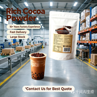 Pabrik HENGZHI OEM Bubuk Cokelat Instan Aroma Kaya, Campuran Bubuk Minuman Cokelat untuk Bubble Tea, Milk Tea, Kue, dan Hidangan Penutup