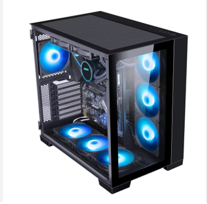 H9 Flow Mid-Tower Computer Case Bon prix Prend en charge ATX/Mini-ITX pour <span class=keywords><strong>PC</strong></span> de jeu de bureau utilisé - Product Image 2