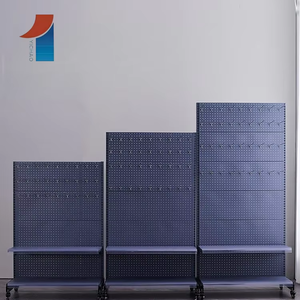 Estante de supermercado de servicio pesado de un solo lado ajustable más buscado Estantes de tienda de metal/acero de Servicio Ligero para tiendas minoristas - Product Image 1