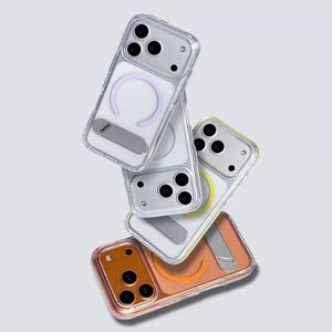 <span class=keywords><strong>Coque</strong></span> de téléphone magnétique <span class=keywords><strong>transparente</strong></span> avec support, compatible avec <span class=keywords><strong>iPhone</strong></span> 17 <span class=keywords><strong>Pro</strong></span> Max/16/15/14/13/<span class=keywords><strong>12</strong></span> - Product Image 3