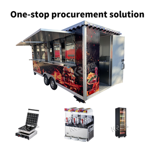 Remolque de comida de cocina móvil 2025 para nuevo carrito de comida callejera cocina remolque de comida móvil restaurante - Product Image 2