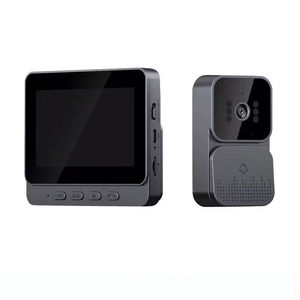 IFA02 M10 Timbre con cámara, monitor IPS de 4,3 pulgadas sin aplicación de 2,4G, visión nocturna por infrarrojos, timbre con cámara y audio bidireccional - Product Image 1
