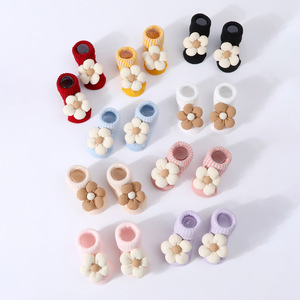 Ensemble bébé nouveau-né Kaiyue 100% coton, bonnets et chaussons élastiques pour tout-petits, service OEM disponible - Product Image 3