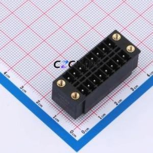 DB2EVHBM-3.5-2*8P-BK Plug-in Terminal Block Through hole,P=3.5mm Board-to-Board / Socket - Closed Screw Fixing 2x8P 3.5mm - Product Image 1