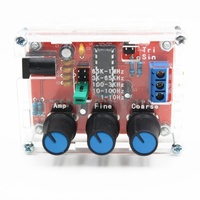 Generador de Señales de Alta Precisión de Marca Original, Kit DIY, Salida de Onda Sinusoidal/Triangular/Cuadrada, Frecuencia Ajustable de 1Hz-1MHz
