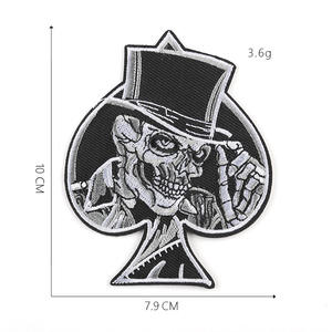 แผ่นปักลายหัวกะโหลกหลากดีไซน์สำหรับเสื้อผ้าแผ่นปักด้วยความร้อน - Product Image 6