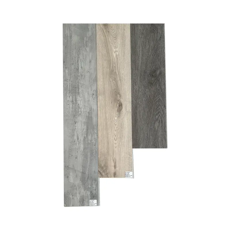 Nhà Máy unilin bấm vào 1 mét Padding màu gỗ không thấm nước đá nhựa Slatted sàn SPC LVT PVC cứng nhắc Vinyl tấm ván sàn