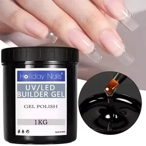 Clear Painless Nail Builder Hard Gel Poly Gel For Professionals Long Nails Offer OEM UV Gel Nail polish