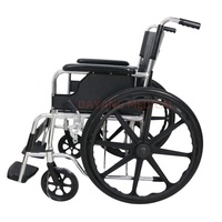 Foshan Simple Drive Fauteuil roulant médical pliable léger non magnétique Fauteuil roulant manuel en aluminium pour IRM