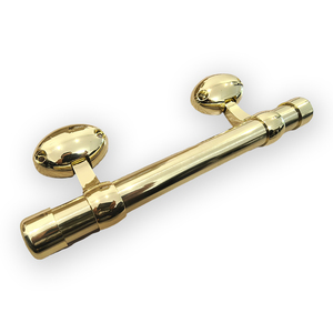 Maniglia per <span class=keywords><strong>Bara</strong></span> Funeraria 1007 Design a Uovo, Lucidatura a Specchio e Placcatura in Oro - Product Image 2