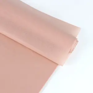 Papel de impresión de Color rosa, embalaje de regalo, 17g, logo personalizado