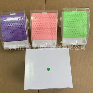 Caja de Almacenamiento para Fresas Dentales de 142 Orificios, Tipo Cajón, Manual, de Plástico, para Limpieza y Esterilización, Solución de Almacenamiento para Fresas de Alta y Baja Velocidad - Product Image 1