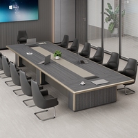 Bureau Mobilier de bureau Table de réunion Mesa De Reuniones Bureau de conférence Table de conférence moderne Tables et chaises de conférence