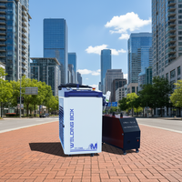 Nueva Máquina de Soldadura Láser de Fibra 5 en 1 con Sistema de Enfriamiento por Agua para Celdas de Batería, Tipo Portátil