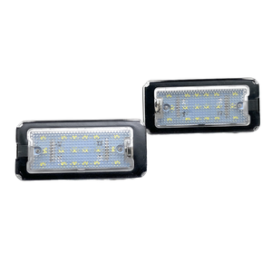 <span class=keywords><strong>Abarth</strong></span> <span class=keywords><strong>500</strong></span> Auto Exterior LED Lights Waterproof White Rear Taillight and License Plate 12V New Condition Car Plate Number Light - Product Image 1