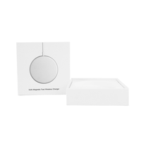 Emballage de boîte en carton de chargeur de téléphone électronique de conception personnalisée avec insert en plastique et motif de logo UV