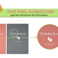 Libro de Recuerdos Personalizado para Bebés con Tapa Dura 5A, Impresión CMYK con Logotipo Personalizado